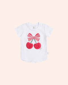 Hux Baby Cherry Pie Tee - White
