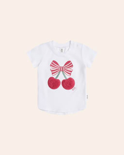 Hux Baby Cherry Pie Tee - White