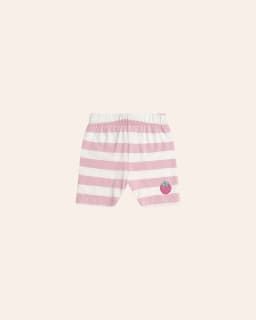 Hux Baby Strawberry Stripe Bike Short