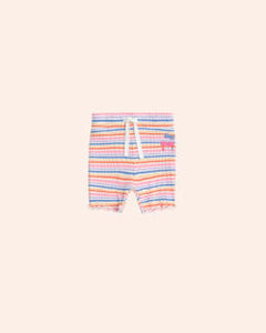 Hux Baby - Rainbow Rib Bike Short - Multi