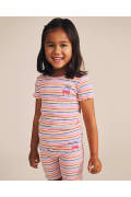 Hux Baby Rainbow Rib Tee - Multi