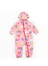 Load image into Gallery viewer, Korango Rainsuit - Farm Machine (Navy) Spring Rainbow, Australian Animal (grey)or Strawberries/Sprinkles
