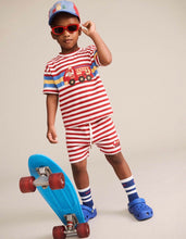 Load image into Gallery viewer, Hux Baby - Fireman Stripe Tee
