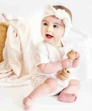 Load image into Gallery viewer, Bebe/Fox Finch Organic Cotton Zip Rompers - SKY HIGH, BEAR PRINT, FAYE PRINT OR ELIZA PRINT
