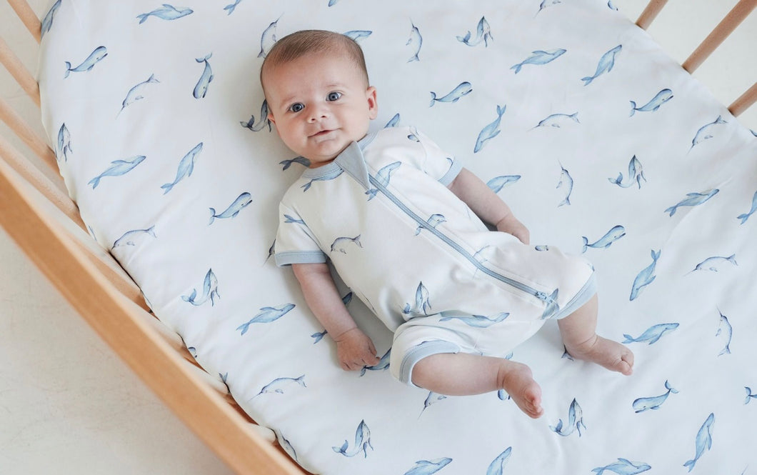 Aster & Oak - Under the Sea Zip Romper