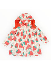 Load image into Gallery viewer, Korango Raincoats- Spring Rainbow, Aussie Animal (Beige) or Strawberries/Sprinkles or On the Farm
