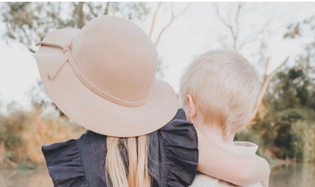 Love Henry - Wool Felt Hat - Taupe