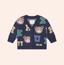 Load image into Gallery viewer, Hux Baby - Varsity Letter Hux Cardi
