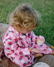 Load image into Gallery viewer, Hux Baby Pyjamas - ''Strawberry Fields or Construction
