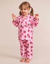Load image into Gallery viewer, Hux Baby Flannel Pyjamas - ''Strawberry Fields or Construction
