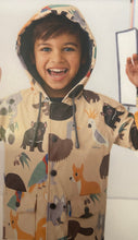 Load image into Gallery viewer, Korango Raincoats- Spring Rainbow, Aussie Animal (Beige) or Strawberries/Sprinkles or On the Farm

