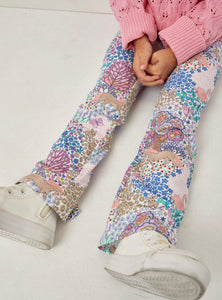 Milky - Flared Patchwork Leggings - Multi Colour