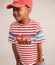 Load image into Gallery viewer, Hux Baby - Fireman Stripe Tee
