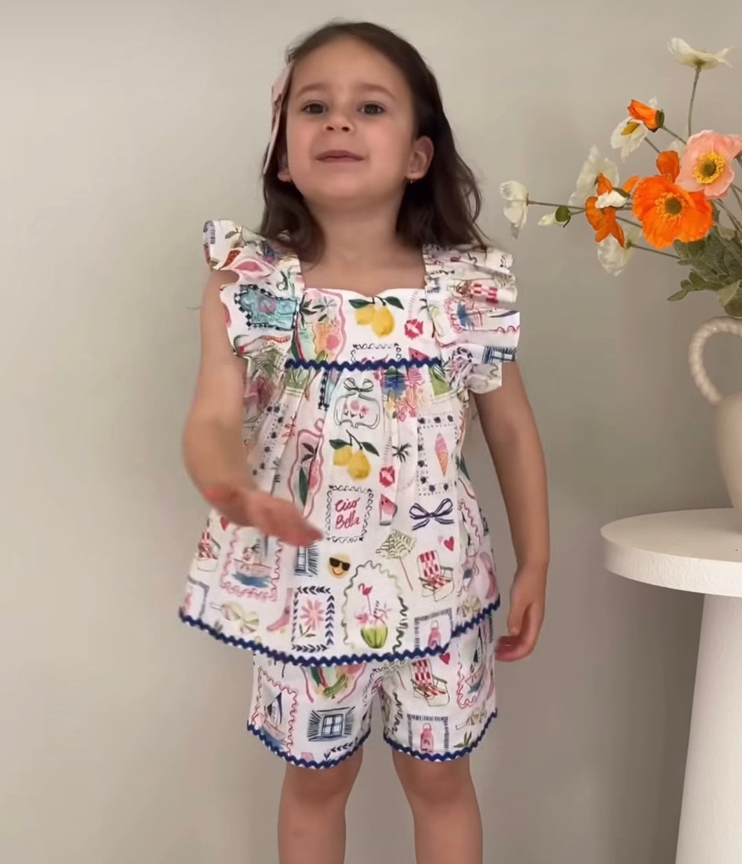 Fox & Finch/Bebe - Summer Vacay Ric Rac Top