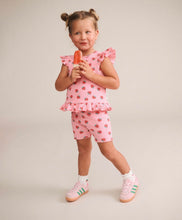 Load image into Gallery viewer, Hux Baby - Strawberry Print Bike Short
