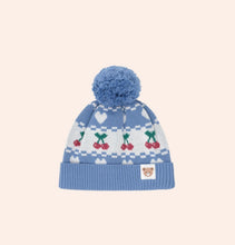 Load image into Gallery viewer, Hux Baby - Cherry Heart Knit Beanie
