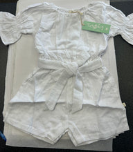 Load image into Gallery viewer, Tiny Twig - Jumpsuit - White Crinkle
