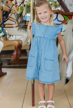 Load image into Gallery viewer, Milky - Denim Frill Dress
