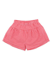 Load image into Gallery viewer, Bebe/Fox &amp; Finch - Sundae Gingham Shorts or Shirred Top - Red/Pink - SOLD SEPARATELY
