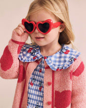 Load image into Gallery viewer, Hux Baby - Cherry Gingham Shirred Dress
