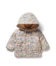 Load image into Gallery viewer, Wilson &amp; Frenchy - Tiny Bloom Puffer Jacket
