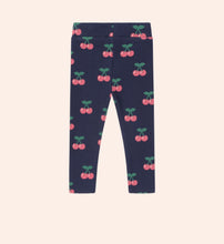 Load image into Gallery viewer, Hux Baby - Very Cherry Rib Leggings - Navy Multi

