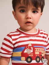 Load image into Gallery viewer, Hux Baby - Fireman Stripe Tee
