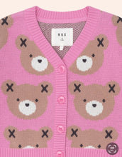 Load image into Gallery viewer, Hux Baby - Classic Hux Cardigan - Strawberry
