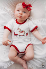 Load image into Gallery viewer, Child of Mine - Scarlet Trim Bodysuit - Vintage Toys
