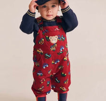 Load image into Gallery viewer, Hux Baby - Vroom Vroom Cord Overalls -
