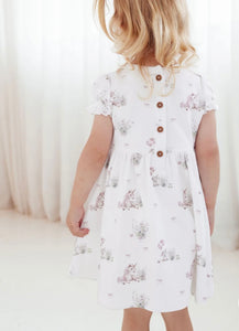 Aster & Oak - Fairytale Skater Dress - White