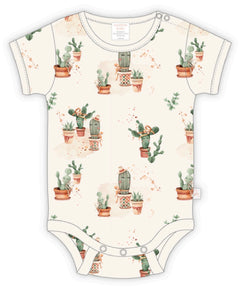 Confetti Kidz - Bamboo bodysuit - Happy Cactus