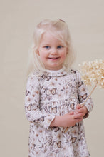 Load image into Gallery viewer, Aster &amp; Oak Butterfly Fields Ruffle Dress
