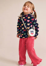 Load image into Gallery viewer, Hux Baby - Cord Frill Hem Pant - Cherry
