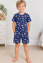 Load image into Gallery viewer, Milky Jetsetter Pyjamas - Navy
