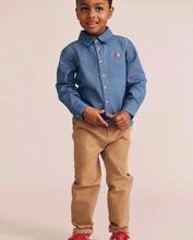 Load image into Gallery viewer, Hux Baby - Chambray Shirt - Chambray
