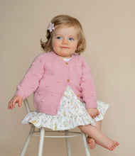 Load image into Gallery viewer, Bebe/Fox &amp; Finch - Charlie Bobble Knitted Cardigan - Blossom
