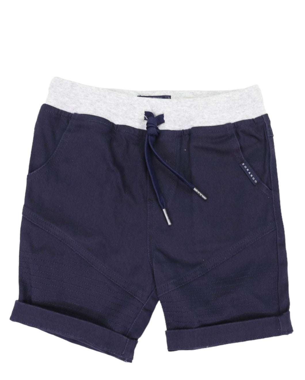 Korango- Boys Stretch Twill Short- Navy