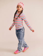 Load image into Gallery viewer, Hux Baby - Tutti Frutti Stripe Rib Skivvy
