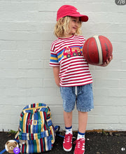 Load image into Gallery viewer, Hux Baby - Fireman Stripe Tee
