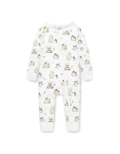 Load image into Gallery viewer, Aster &amp; Oak Polar Friends Zip Romper
