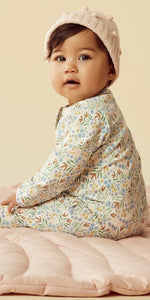 Wilson & Frenchy - Tinker Floral Zipsuit with Feet