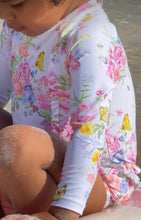 Load image into Gallery viewer, Bebe/Fox Finch Bianca Swimhat or Long Sleeve Sunsuit with nappy pant
