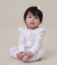 Load image into Gallery viewer, Aster &amp; Oak - Whimsy Woods Zip Romper - White
