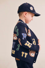 Load image into Gallery viewer, Hux Baby - Varsity Letter Hux Cardi
