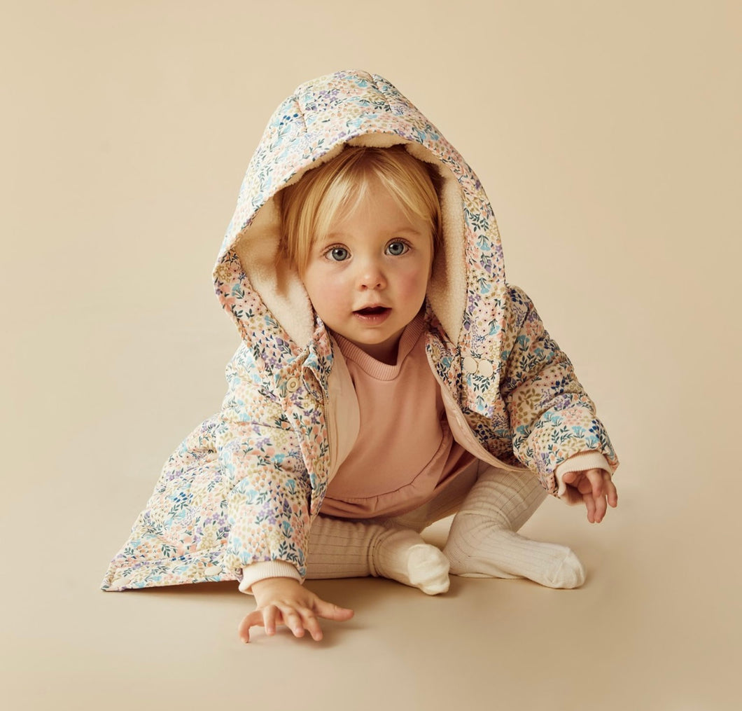 Wilson & Frenchy - Tiny Bloom Puffer Jacket