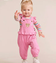 Load image into Gallery viewer, Hux Baby - Classic Frill Cord Overall
