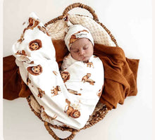 Load image into Gallery viewer, Snuggle Hunny Cotton Baby Wrap Set - Cherry Blossom, Fairy Garden or Woodland
