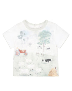 Bebe - Chester Farm Tee - Cloud