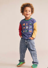 Load image into Gallery viewer, Hux Baby - Colour Block Construction Top

